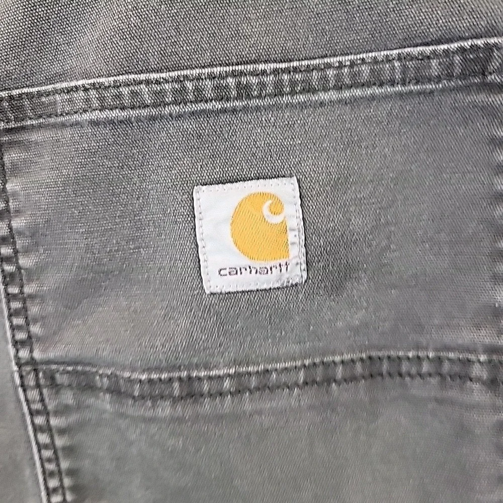 Carhartt Workwear Gray‎ Pants Mens 40x32 Relaxed Fit Outdoors Flaw